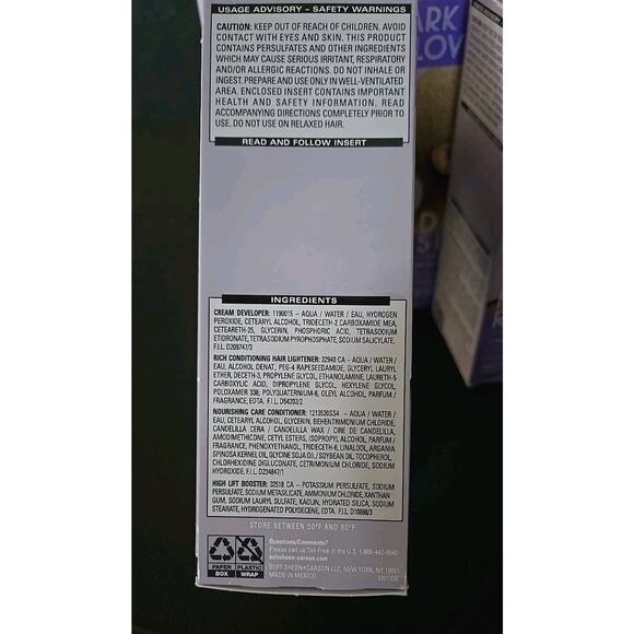 (lot of 6)Dark & Lovely 396 Luminous Blonde Hair Color Lightener Application Kit - Picture 4 of 7